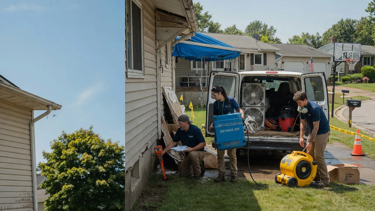 Ceiling Leak Cleanup in Painesdale, MI near me